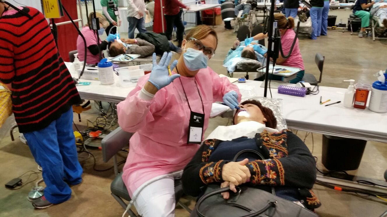 Hollywood FL Dentists Florida Dental Care Team Volunteers at Mission of Mercy